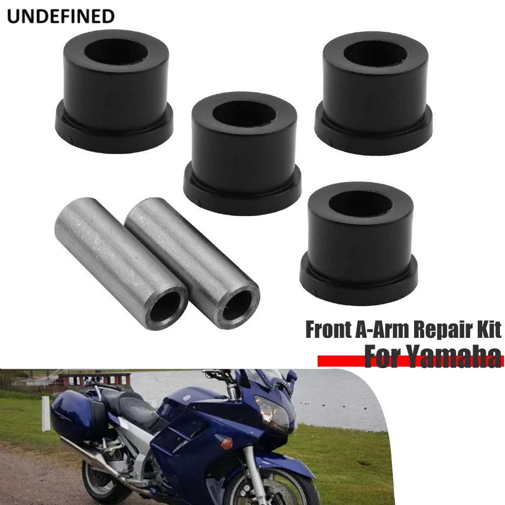 

Front A-Arm Bushing Repair Kit For Yamaha Lower Upper 550 660 700 Grizzly 350 FW Big Bear 250 Beartracker 50 Wolverine X4 SE 19