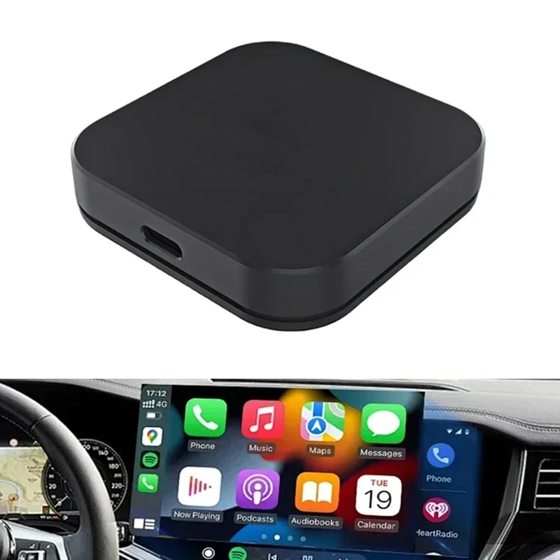 Для Suzuki Ciaz Wired To Wireless CarPlay 2in1 Box Android Беспроводной адаптер Dongle BT 5 8 ГГц Wi-Fi для Apple Iphone