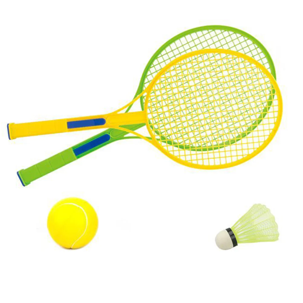 

1 Set Beach Badminton Set Kids Tennis Toy Badminton Racket Toy Tennis Racket Toy Kids Beach Tennis Set Tennis Play for Kids