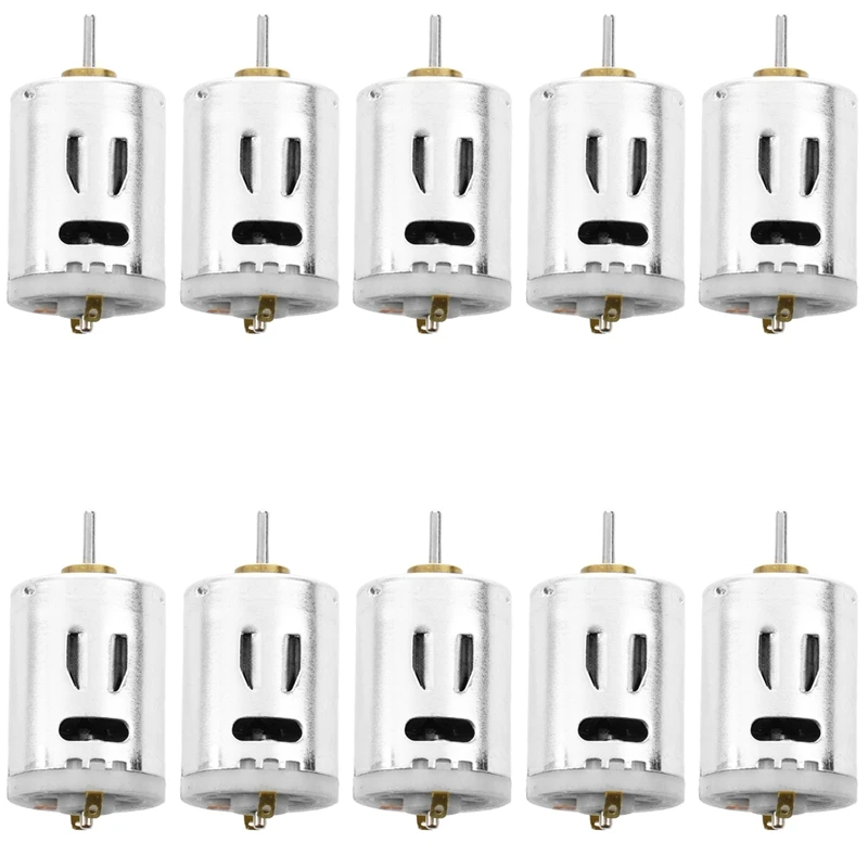 

Электрический двигатель с высоким крутящим моментом для игрушек «сделай сам», 10 шт., 12 В постоянного тока, 1-15000 А, об/мин