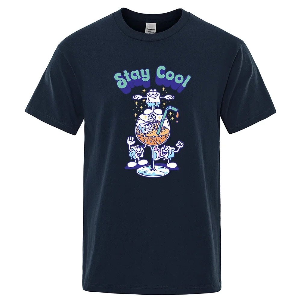 

Футболка мужская летняя с круглым вырезом, коротким рукавом и круглым вырезом