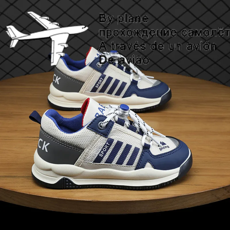 

Sport Kids Sneakers Boys Casual Shoes For Children Sneakers Girls Shoes Leather Anti-slippery Fashion tenis infantil menino Mesh