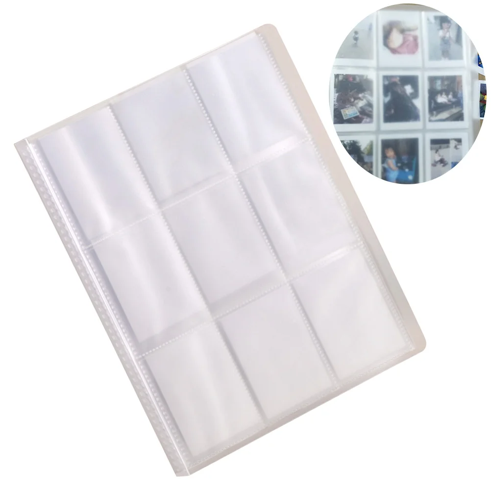 

1pc Clear Photo Album Movie Train Tickets Album Photo Album Case Photo Album Refill Sheet Small Photo Album Photo Albums