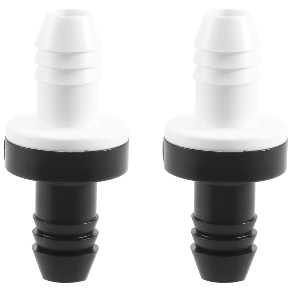 2 шт. 3/8 дюйма 10 мм линейный ABS односторонний обратный клапан для воды топливного