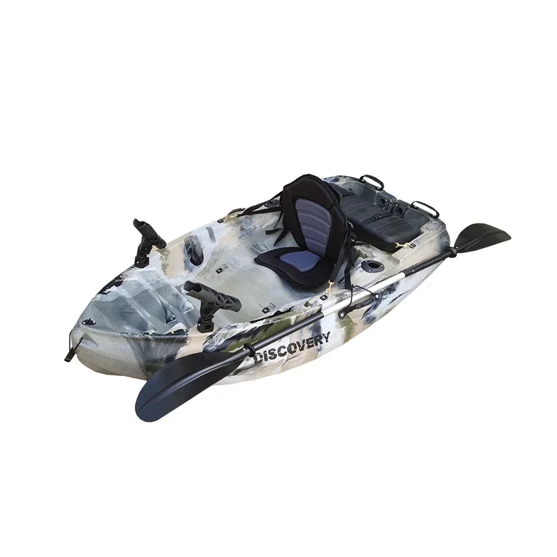 Пластиковый небольшой рыболовный каяк для одного человека