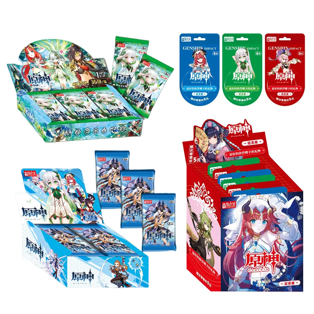 Ударная карта Genshin Тысяча роз рассвет коллекционная карточка Классическая