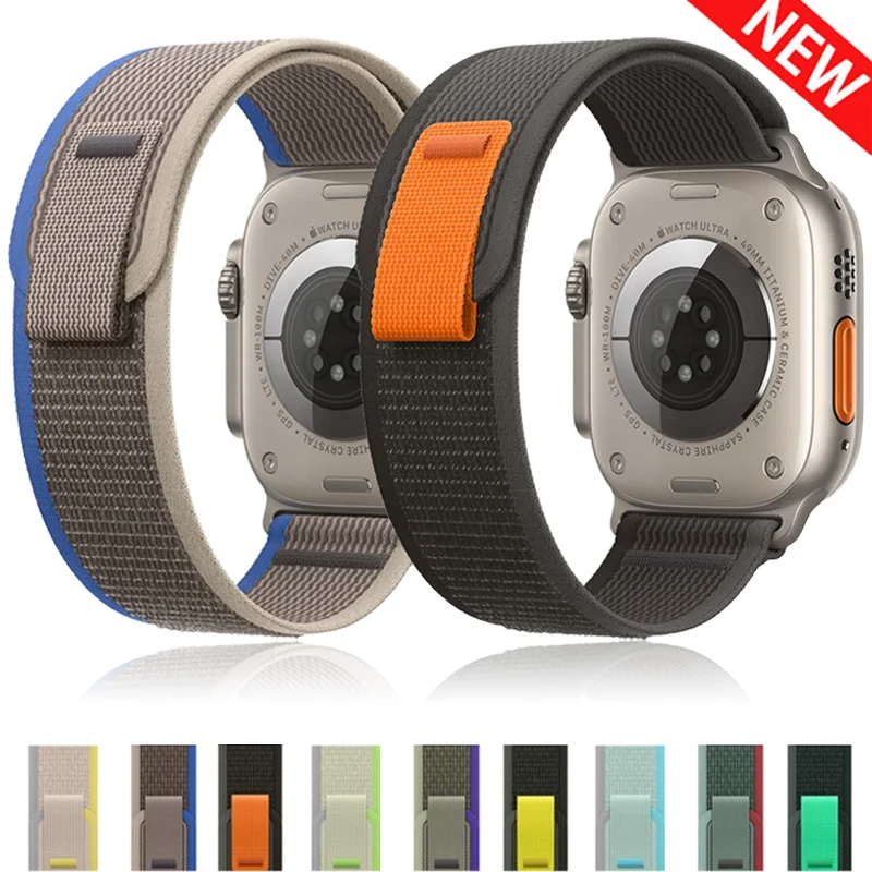 

Trail loop Band for Apple Watch Ultra 49mm 44mm 45mm 40mm 41mm 42mm 38mm Telescoping Bracelet iWatch Series 8 7 6 4 3 se 5 Strap