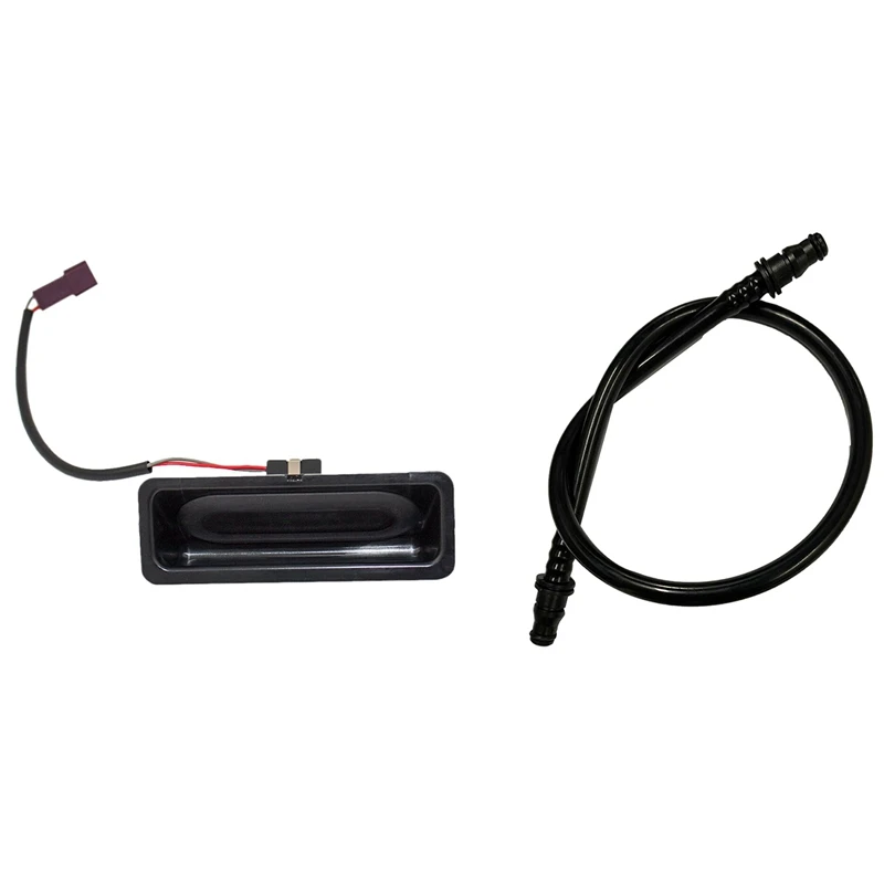 

Radiator Hose Coolant Recovery Line 2115010625 for Mercedes with Car Trunk Lock Push Button Handle Switch for BMW