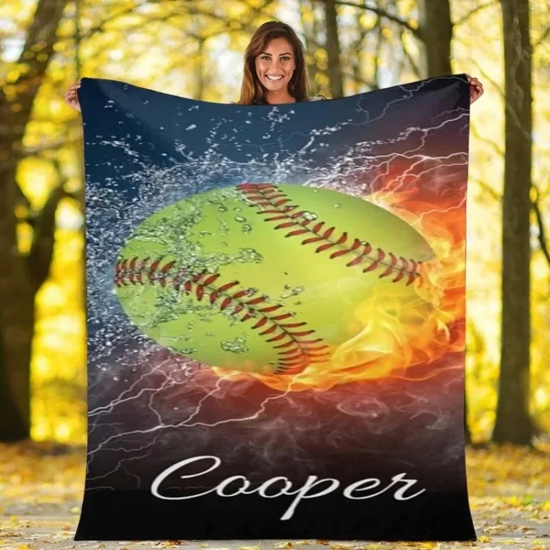 Индивидуальное одеяло для мягкого мяча для комфорта и уникального использования | BKKid225/ 60x80 дюймов