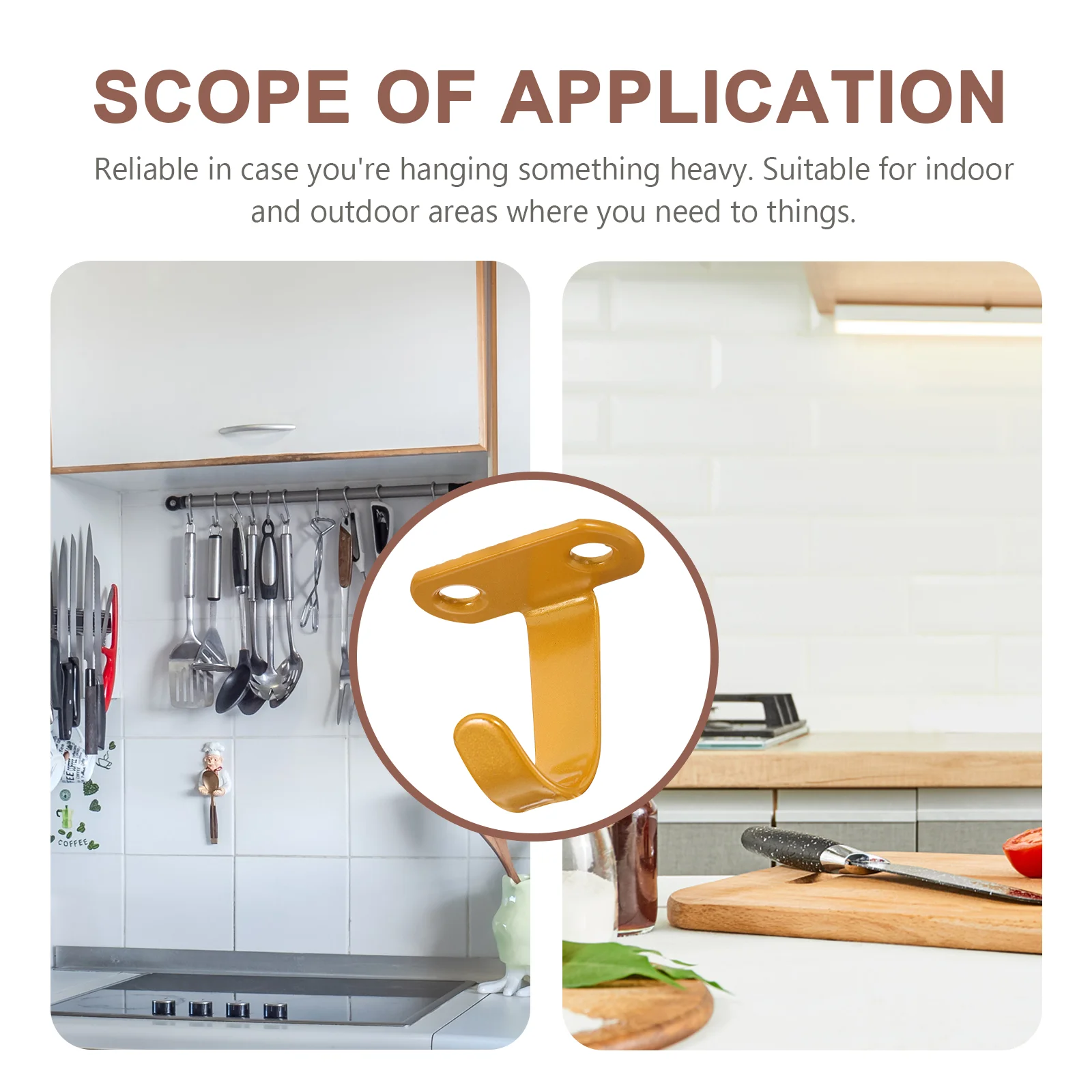 6 шт. крючки для одежды вешалки надежные потолочные бытовые шкафа винтовые на