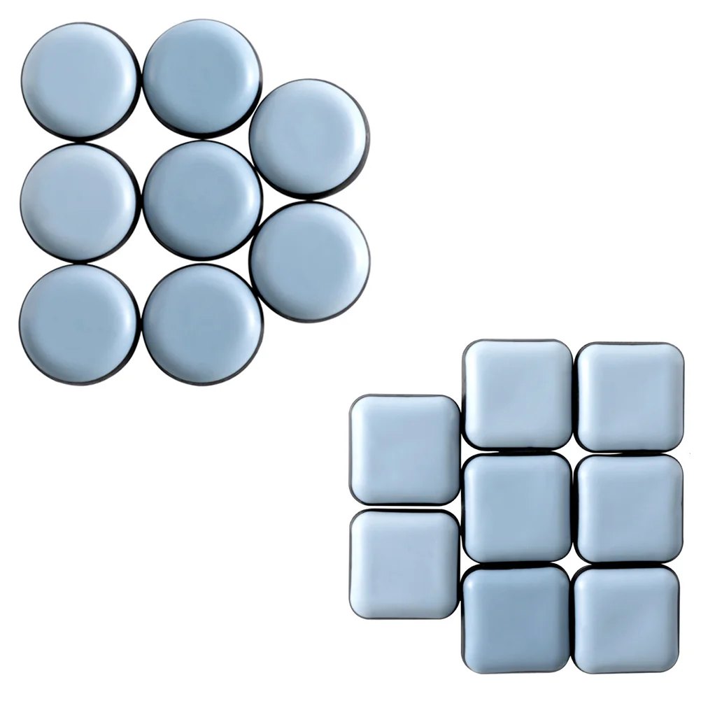 

16PCS Carpet Chair Mats Self-adhesive Furniture Sliding Mats Home Table Chair Feet Pads (2 Styles)