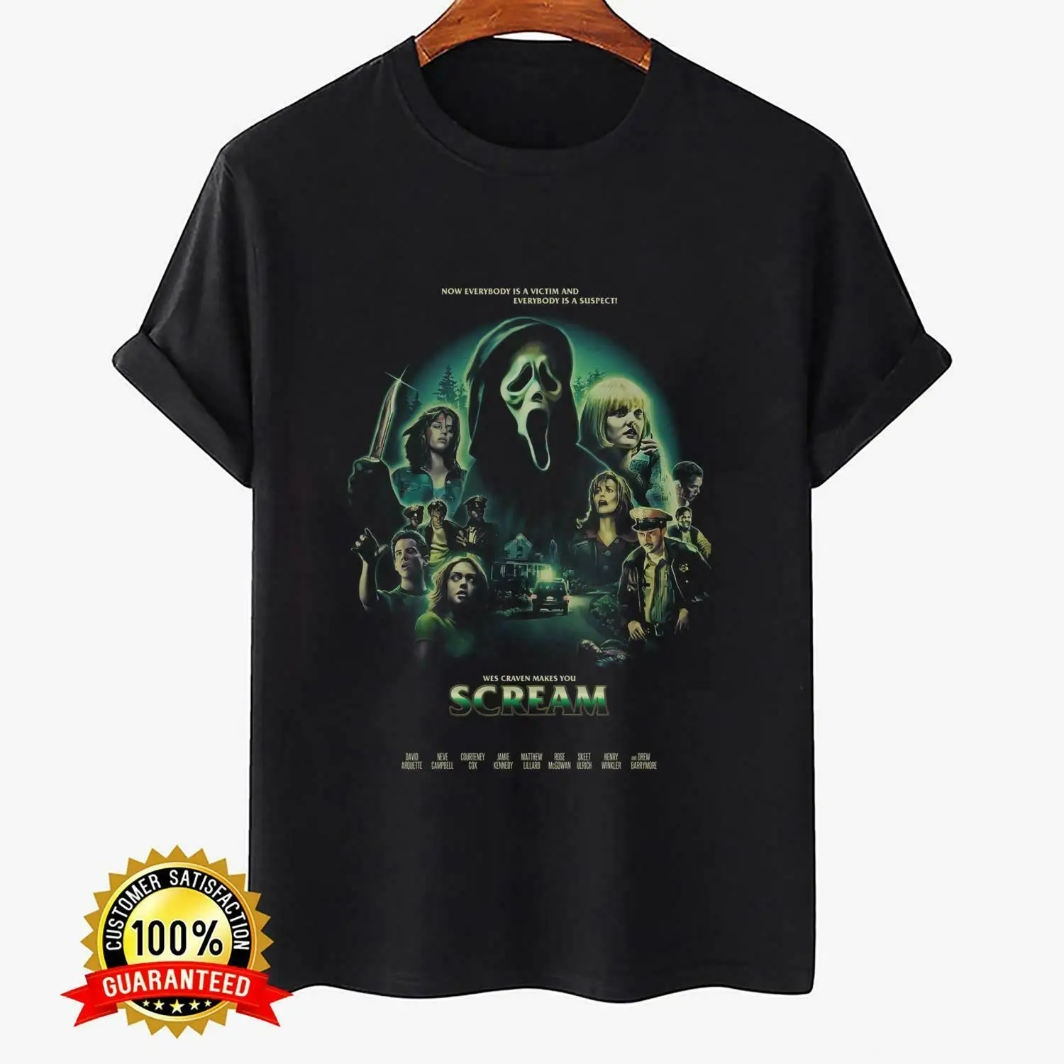 

Scream 5 t-shirt Scream Horror Scary Movie 2022 Gift Shirt Ghost Killer