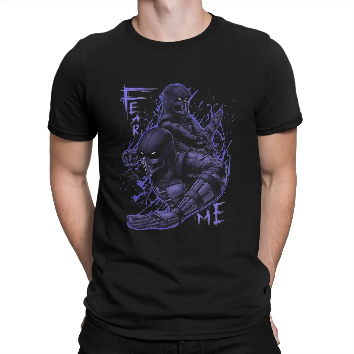 

Мужская футболка Mortal Kombat Mk Games Noob Saibot, отличительная футболка, хипстерская уличная одежда в стиле Харадзюку