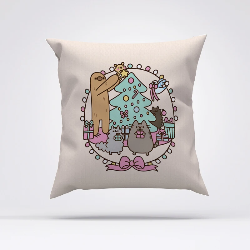 

Наволочка для подушки в стиле аниме, 45x45 см