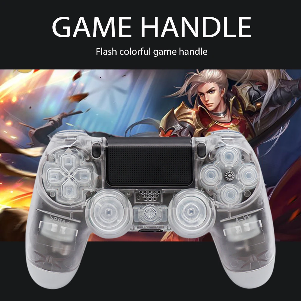 

Bluetooth-compatible Gamepad USB Wireless Video Game Controller for PS4 Game Controller Video Games USB Joystick Control