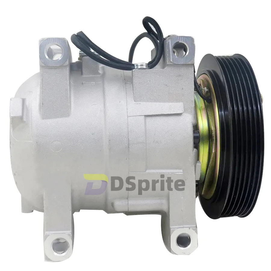 Фото Компрессор кондиционера DKV11C для Nissan Sunny Almera Classic 1.6i 27630-95F0A 27630-95F0B 2763095F0B 27630-95F0C 506021-7071 59510-31700 №4