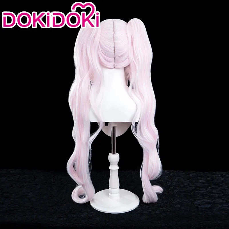 Фото В НАЛИЧИИ Alice Viper Zeroo Twoo Wig Game GODDESS OF VICTORY: NIKKE DokiDoki Alice Women Cute Pink Wig Christmas Alice Earphone №2