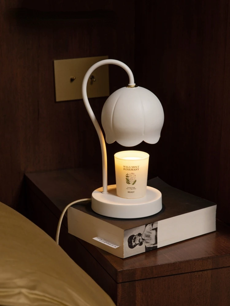 Бытовая маленькая лампа Linglan для спальни домашняя плавления воска