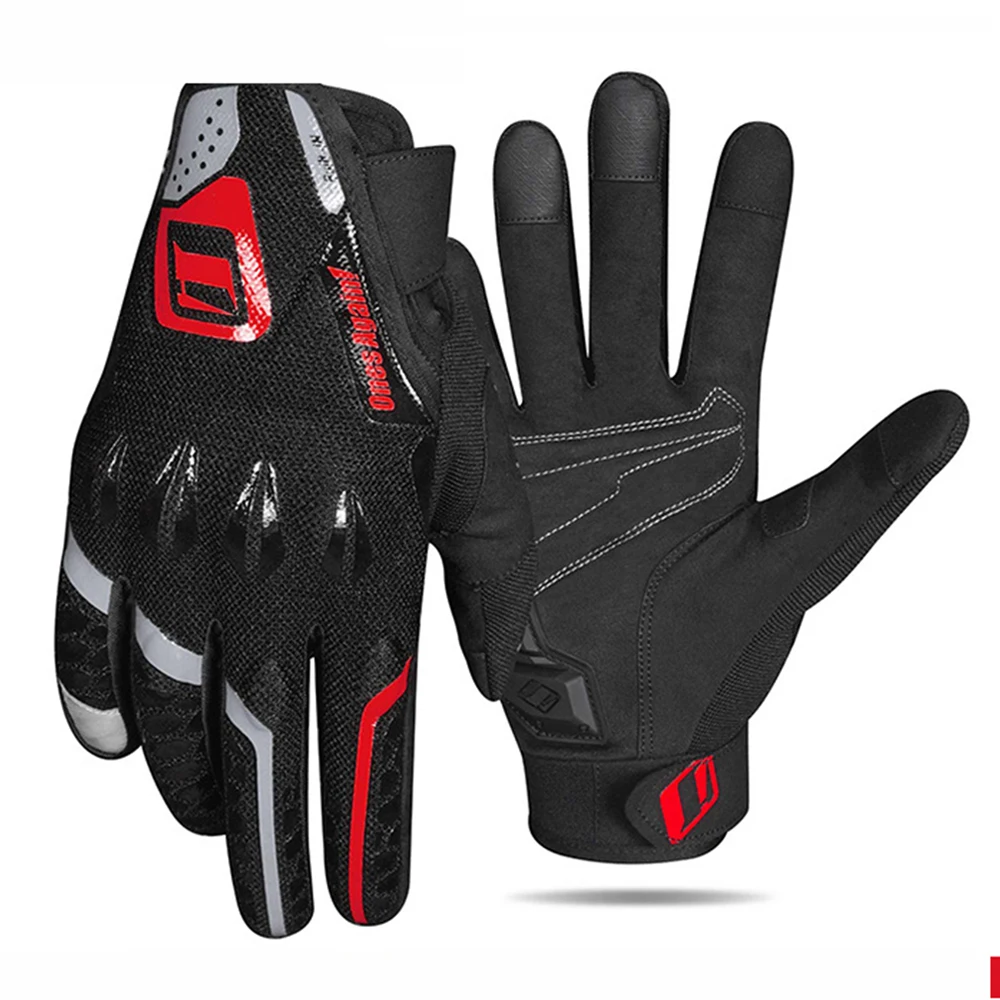 

Breathable Motorcycle Gloves Mesh Touchscreen Men Women Motocross Racing Gloves Protective Gear Outdoor Equipment M-2XL