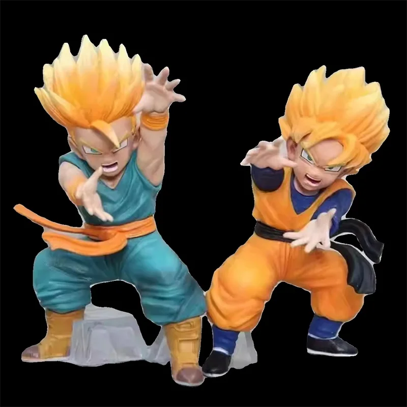 Dragon Ball Gautama Trunks Фигурка Kamehameha Ki Kung Fu Комбинированные навыки Модель Фигурки Куклы