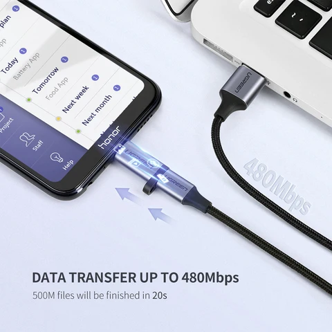 Адаптер Ugreen USB Type-C для Xiaomi, Samsung