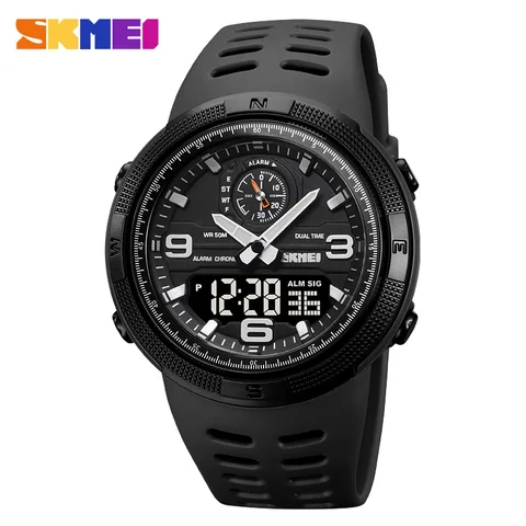 SKMEI 1655 Мужские цифровые спортивные часы