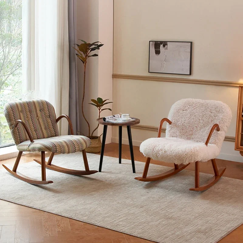 

Кресло с подлокотниками для гостиной, деревянное кресло с откидывающейся спинкой для отдыха в ретро стиле, Роскошное кресло для гостиной, мебель для дома