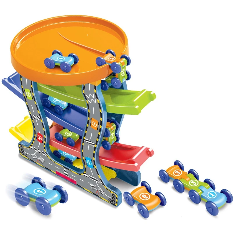 

Gliding Car Set Slot Track Toys Slide Board Track Friction Car Toy Boys Girls Magic Racing Cars Model For Kids Gifts