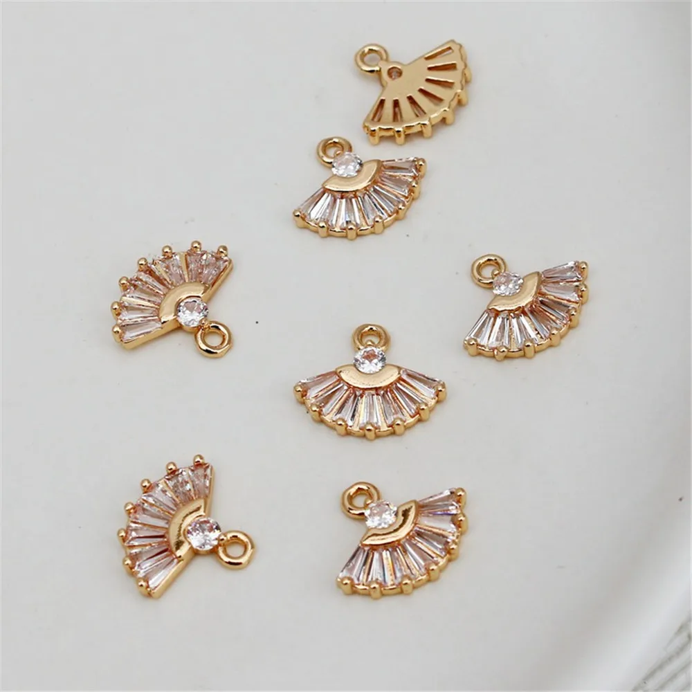 Лестница с микроинкрустацией в виде мешка из 14-каратного золота квадратный