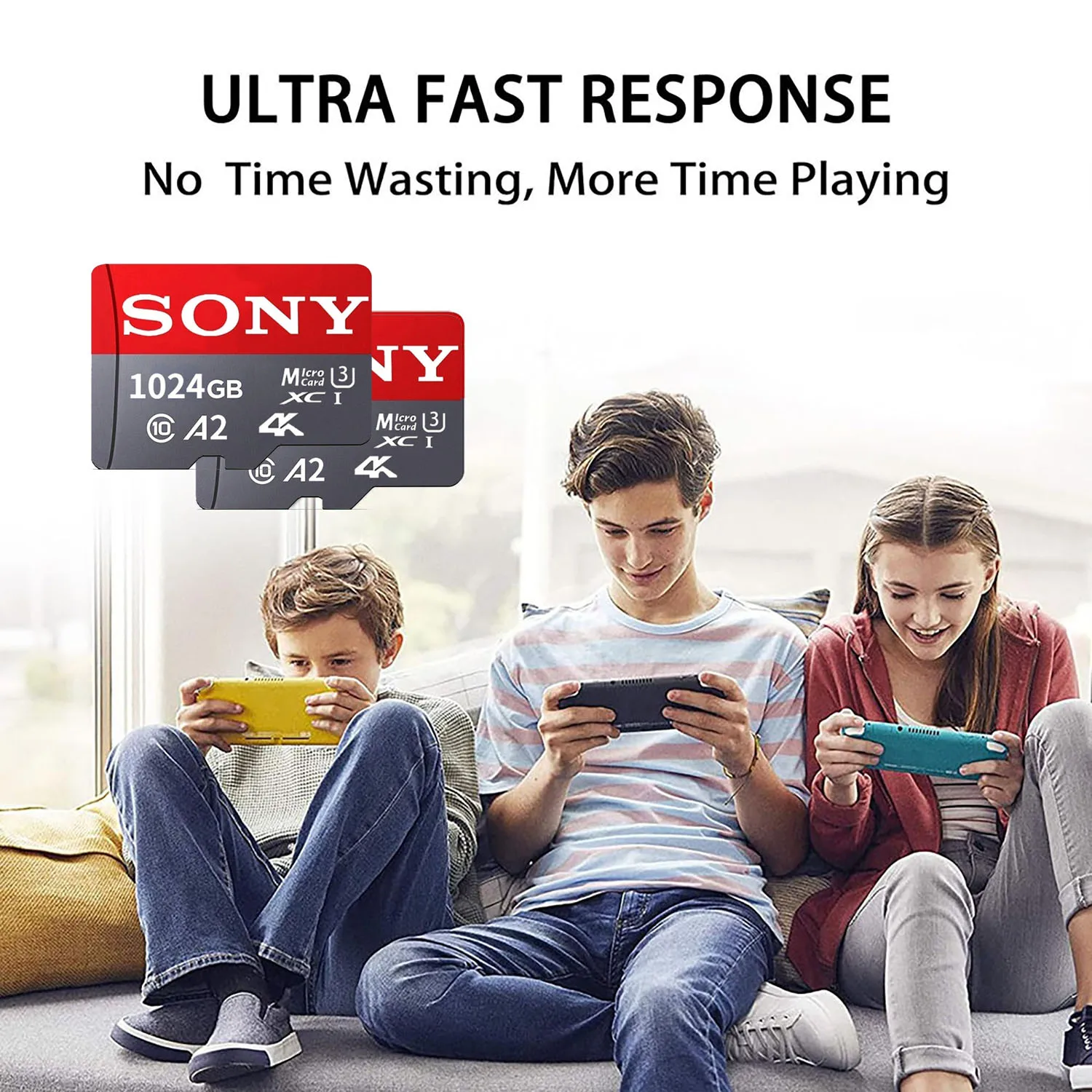 Высокоскоростная карта памяти Sony 1 ТБ