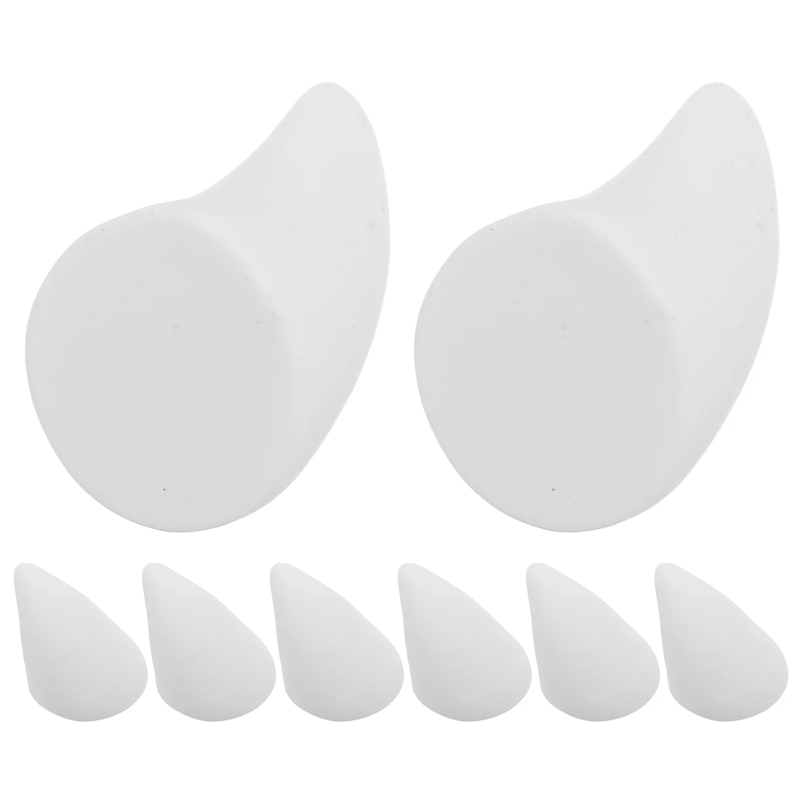 8 шт. меховой костюм для ногтей аксессуары Хэллоуина смоляные лапы детали косплея