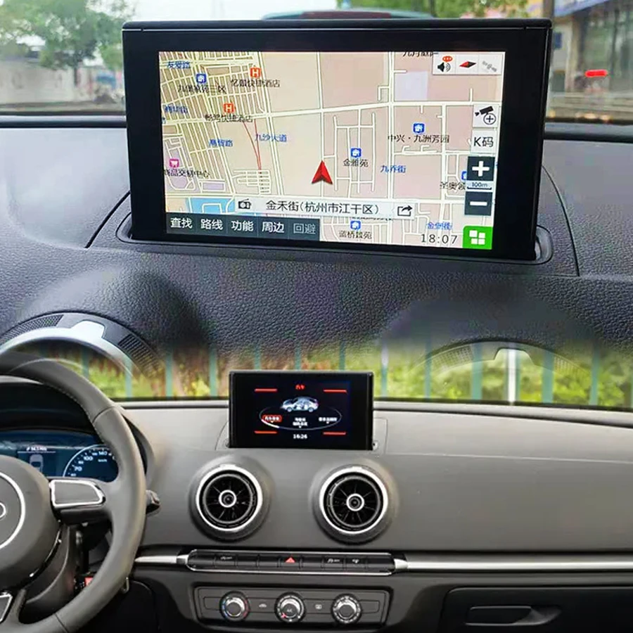 

Автомобильный радиоприемник с телескопическим экраном, 2Din, Android 13, для Audi A3 2013, 2015, 2018, мультимедийный видеоплеер, Авторадио, стерео, GPS-навигация