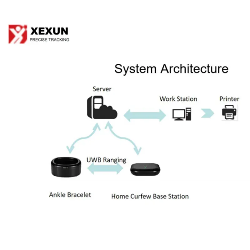 GPS-трекер для защиты лодыжек Parolees 4g GPS Производитель электронных браслетов