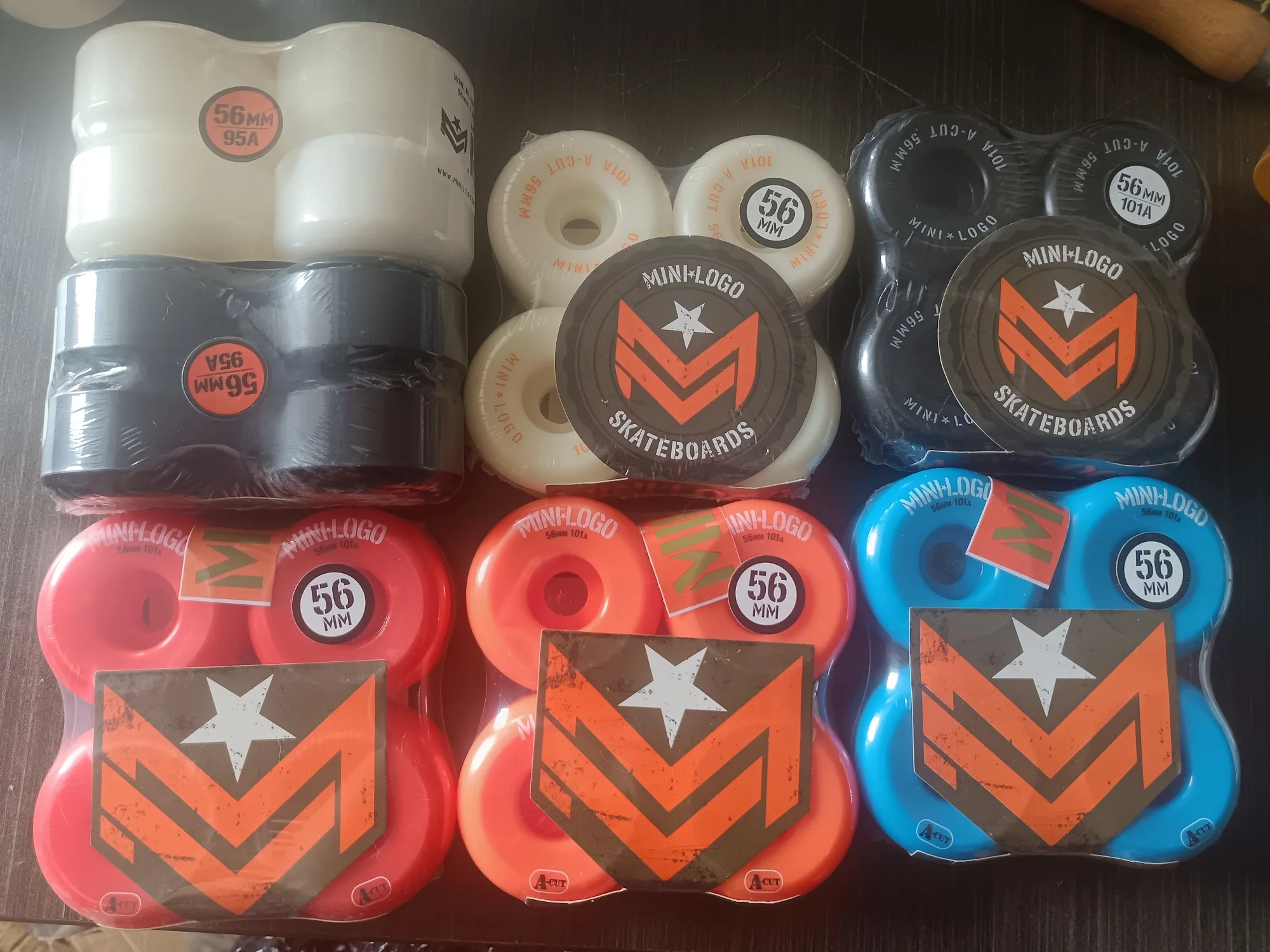 Колесо для скейтборда 56 мм а-образная форма коническая 101A 95A 90A колесо