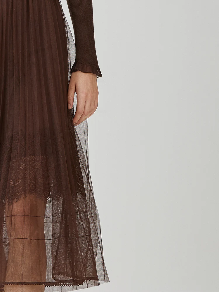 [Новогодний выбор] Laifu Aidier женское темпераментное платье 2023 осеннее облегающее