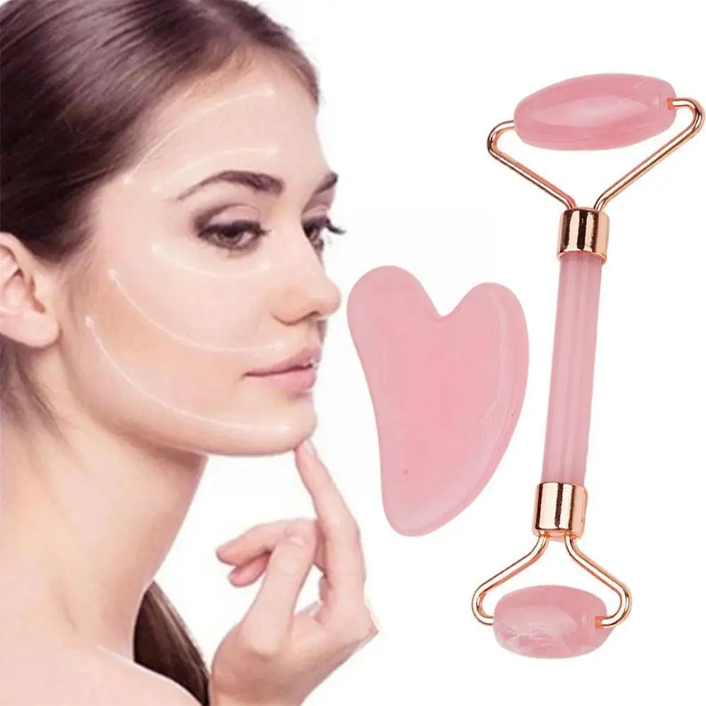 

1pcs Jade Scraping Massage Scraper Face Massager Acupuncture Sha Tool Massage Care Spa Acupoint Gua Eye Face Board D0v1