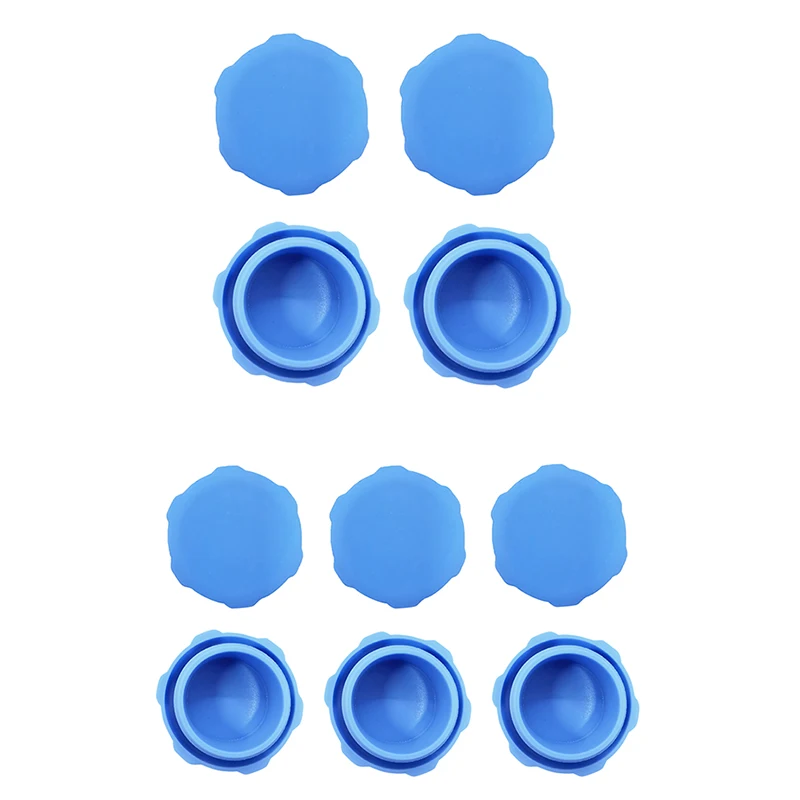 

Крышка для кувшина, крышка для бутылки с водой 5 галлонов, сменная силиконовая крышка для бутылки без пролива, подходит для бутылок 55 мм