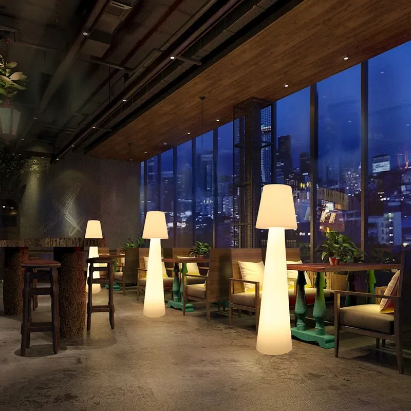 Водонепроницаемые светодиодные напольные лампы RGB с дистанционным управлением и