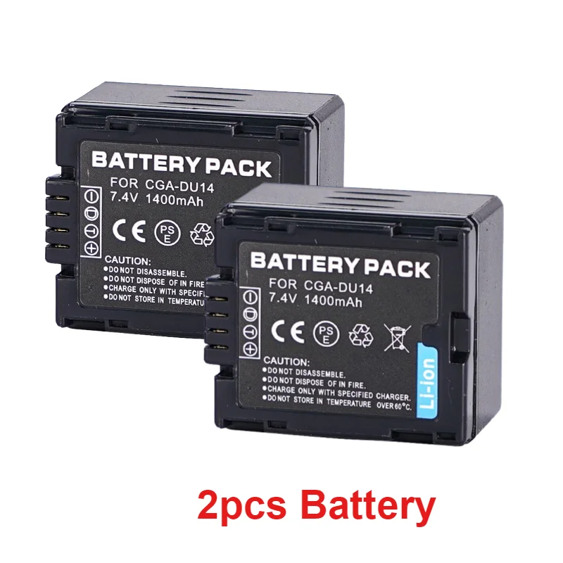 Фото 7,4 В 1400 мАч CGA-DU14 CGA-DU21 аккумулятор для камеры Panasonic NV-GS28 GS500 GS27 GS328 GS50 VW-VBD070 аккумуляторы CGR-DU06 CGR-DU07 №4