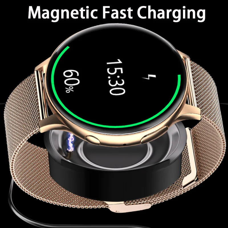 LIGE NFC Smart Watch Women Recording Smartwatch For Android iOS Bluetooth Call Voice Assistant Digital Watches New Weather Clock