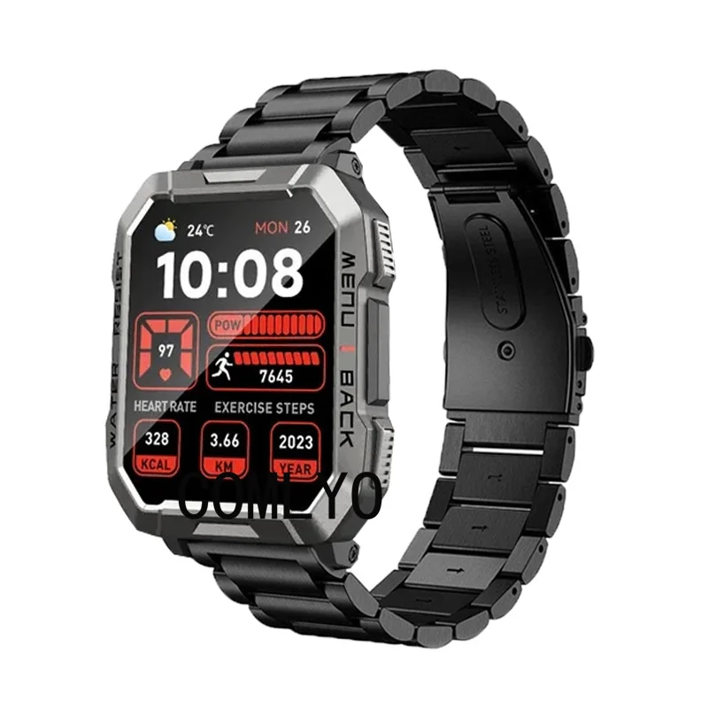 Ремешок из нержавеющей стали для мужских смарт-часов Blackview W60