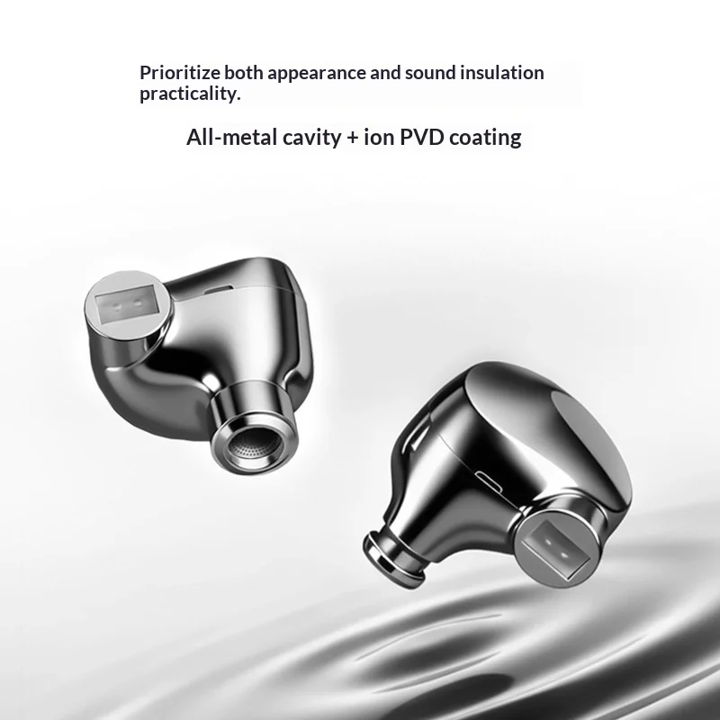 Фото Наушники Questyle ZEN In-Ear HiFi с проводным подключением, динамической балансной арматурой и диафрагмой из композитного волокна, интерфейс 3,5 мм, аудиофильские наушники №3