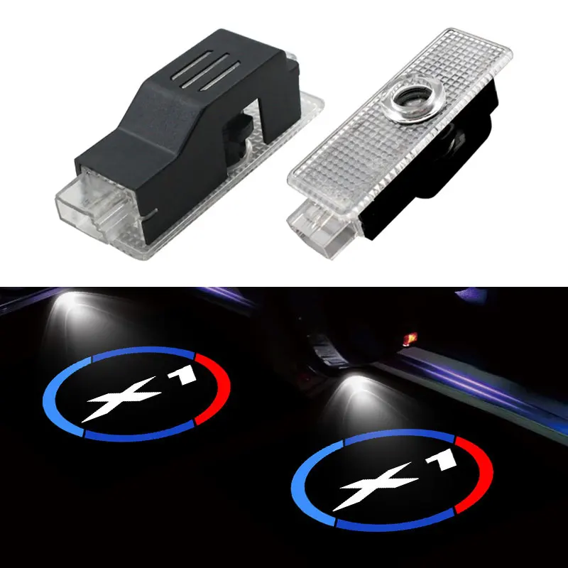 

2 Pcs/Set Car Door Welcome Light HD LED Laser Projector Lamp For BMW X1-X7 Logo E84 F48 E83 F25 F26 E53 E70 F15 G05 E71 F16 G07
