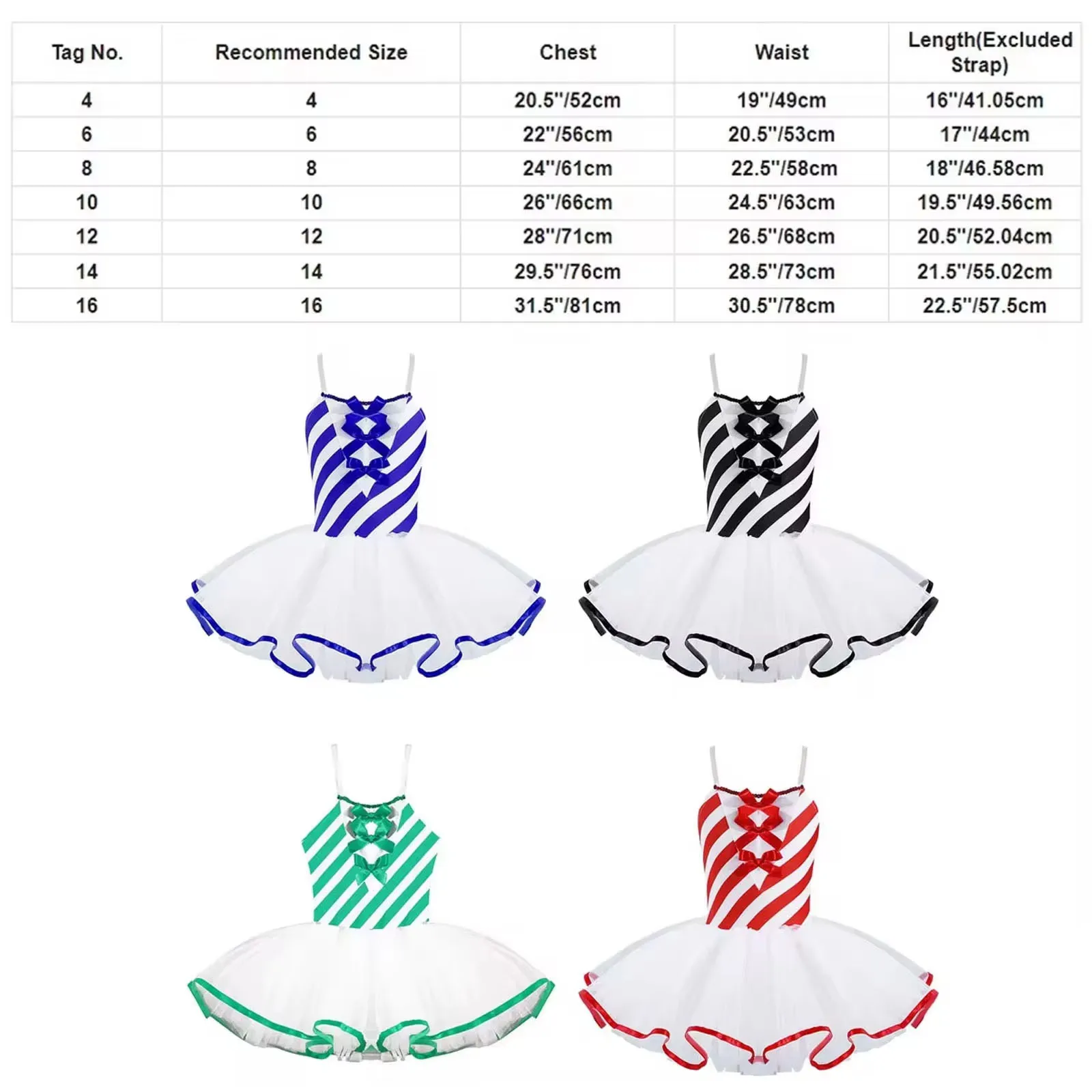 Girls Ballerina Ballet Sparkly Strap Skirted Leotards with Tutus Skirt Dance Dress Sequin Figure Skating Performance Dancewear