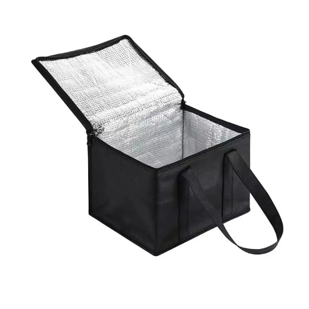 Box Picnic Bag Portable Thermal Insulated Cooler Bag Camping Drink Bento Bags Bbq Zip Pack Picnic Supplies