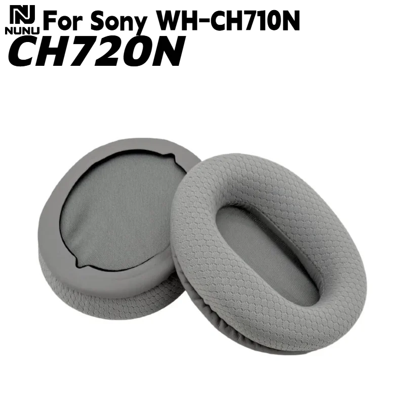 Фото Сменные дышащие амбушюры NUNU для наушников Sony WH-CH710N CH720N, не оставляющие следов на коже, запчасти для ремонта №4