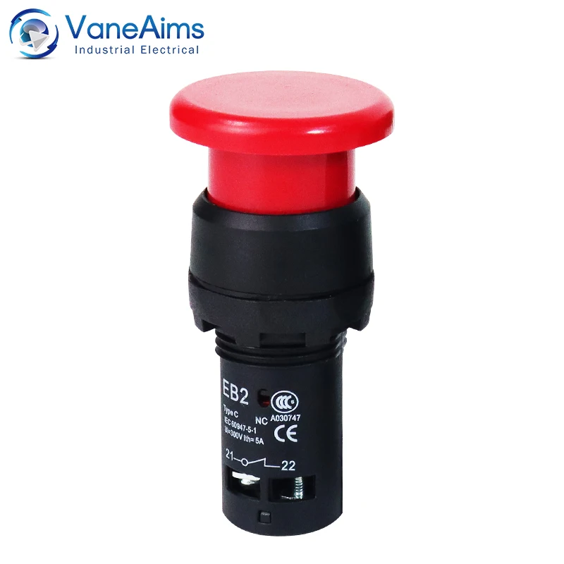 

Самоблокирующийся переключатель VaneAims EB2 красный зеленый