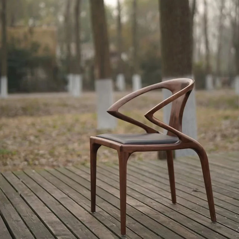 

Расслабляющие индивидуальные обеденные стулья, дизайнерские обеденные стулья, скандинавские эргономичные стулья для улицы, домашняя мебель HY