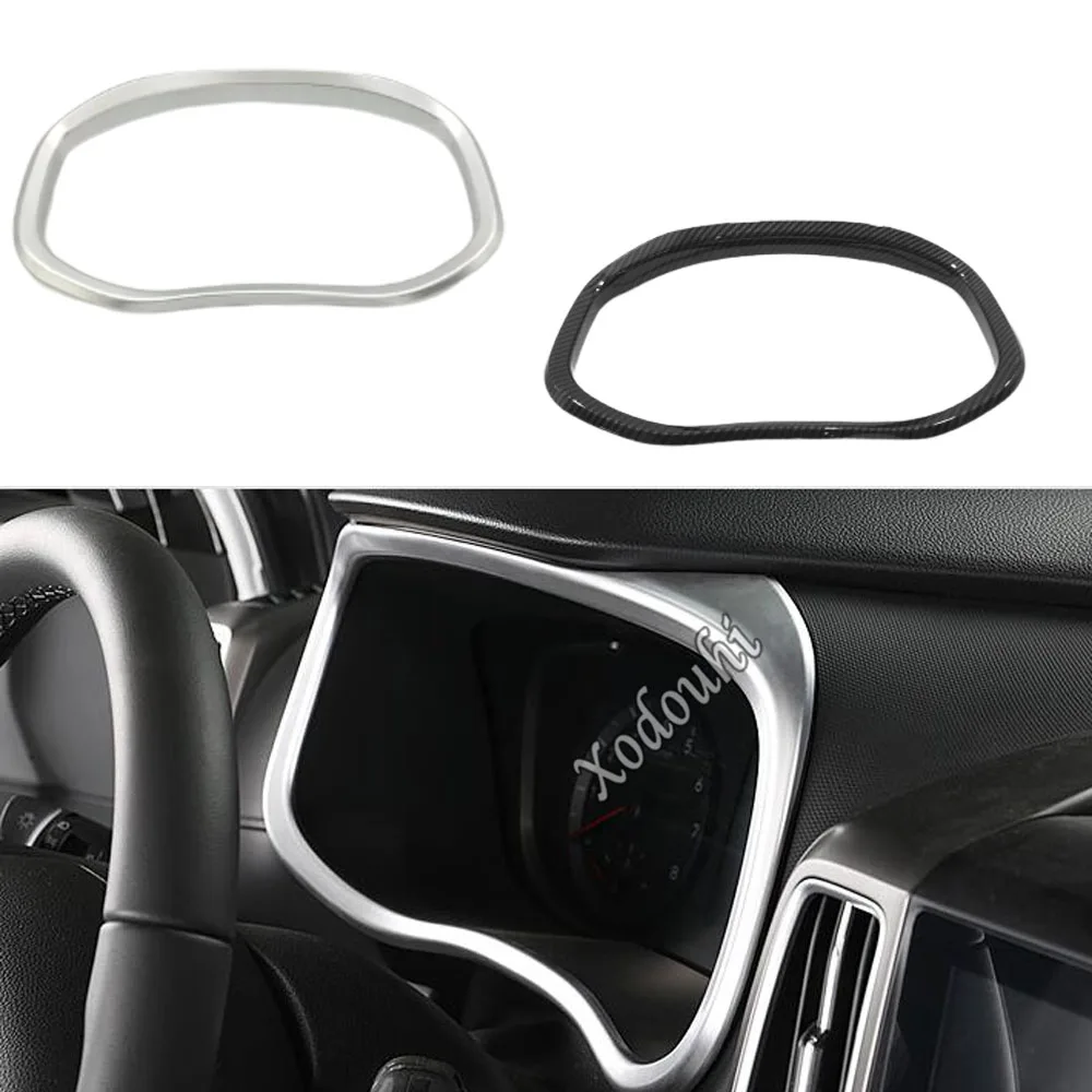

Car Garnish Detector Dashboard Meter Instrument Panel Gauge Frame Stick Cover Moulding 1pcs For Hyundai IX35 2018 2019 2020