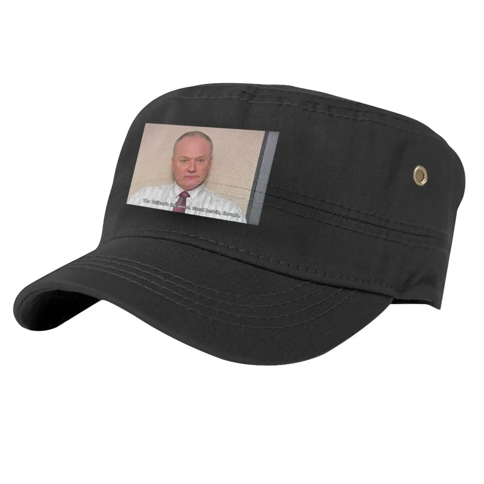 

Creed Bratton Quote Us Office Tv Cap Trucker Hat Summer Bucket Hat Cap Beret Man Hat Male Woman Beret Hat Male Beanies For Men